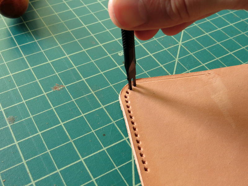 Diamond Stitching Chisel Curve
