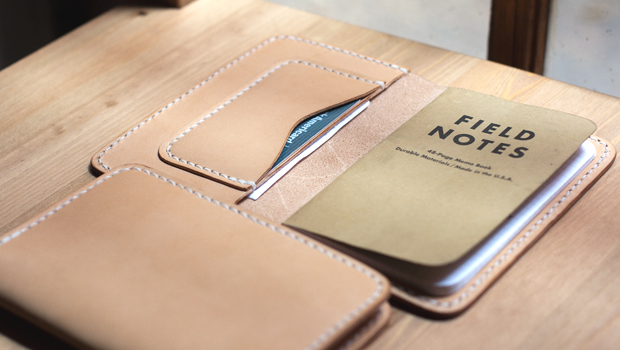 Making a Leather Field Notes Case Template