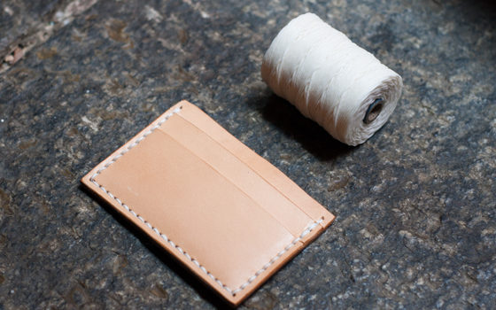Saddle Stitch Leather Tutorial