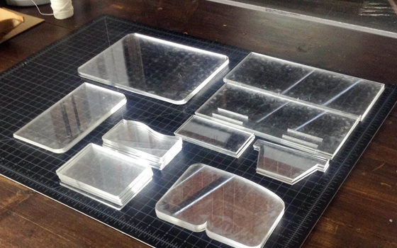 Custom Leather Acrylic Templates