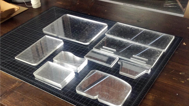 Custom Leather Acrylic Templates