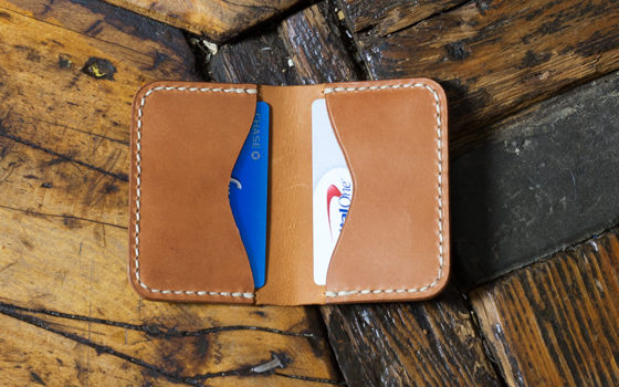 Make a Leather Card Holder - Free Template