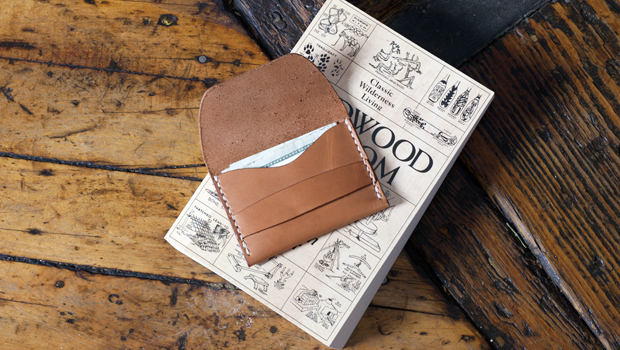 Make A Leather Flap Wallet Template