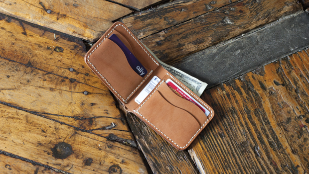 Make a Leather Bi-Fold Wallet - Template and Tutorial