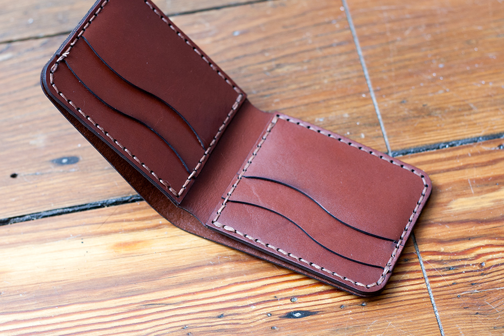 Laser Cut Leather Wallet