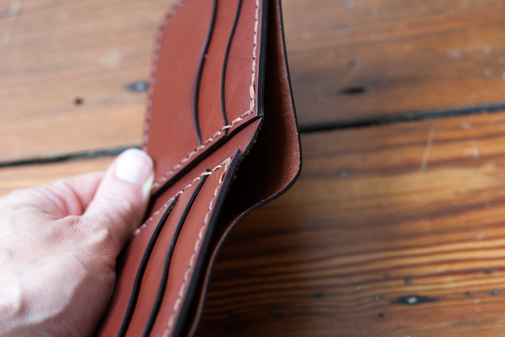 Laser Cut Leather Wallet