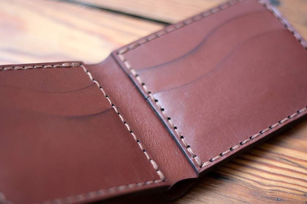Laser Cut Leather Wallet