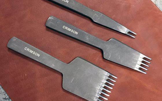 Crimson Leather Pricking Irons Review