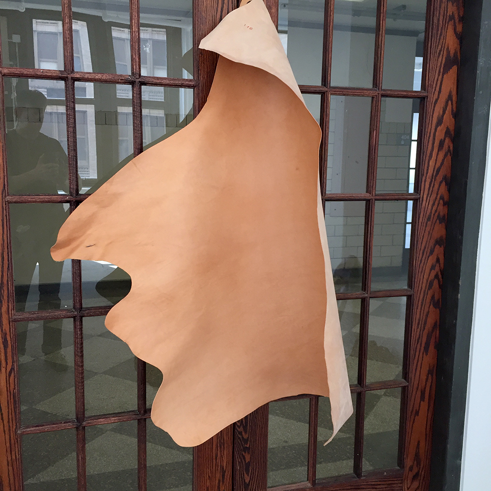 Italian Avancorpo Leather Hide