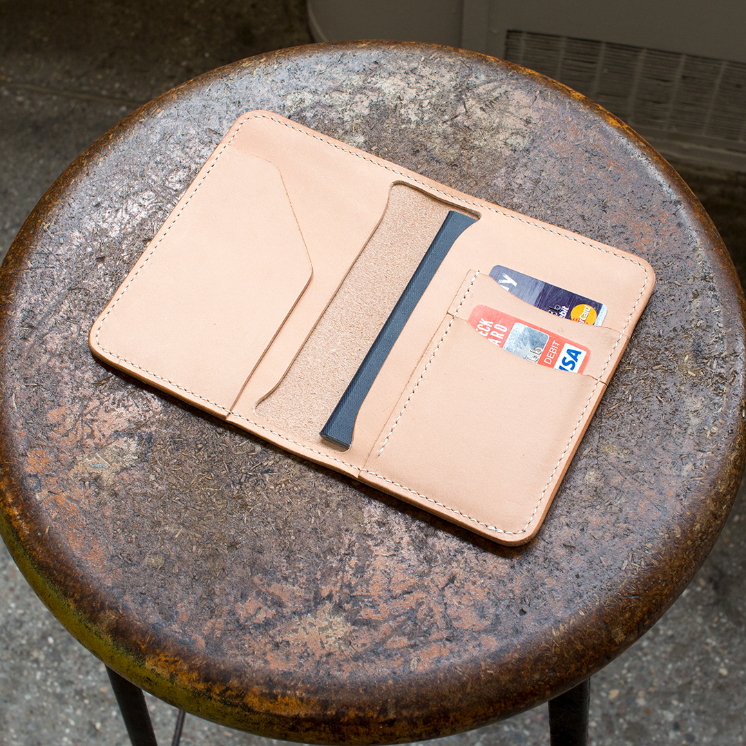 Make a Leather Passport Case - Free PDF Template