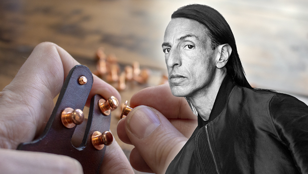Make a Rick Owens Style Leather Cuff Bracelet