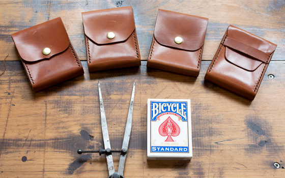 Make A Leather Playing Cards Case - Pattern Video