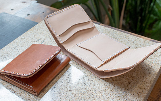 Make A Leather Tri-Fold Wallet - Free PDF Pattern
