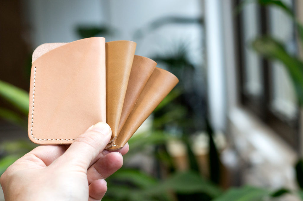 Coffee Dyed Leather