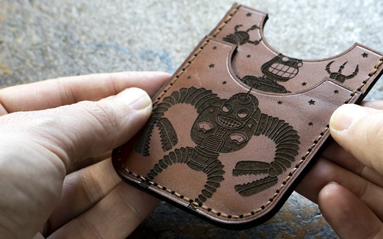 Free SVG - Laser Cut Card Wallet